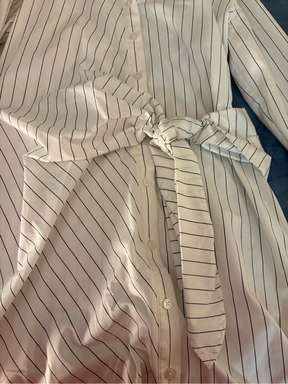 Abercrombie & Fitch women’s striped petite #xs #nwt mini shirt dress